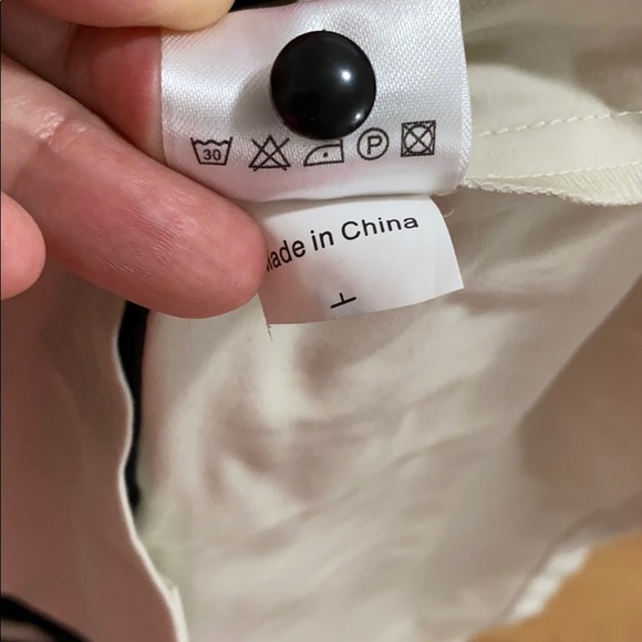 🖤DIOR💕BEIGE-GRAY tone Vintage blouse NEW - Picture 9 of 9